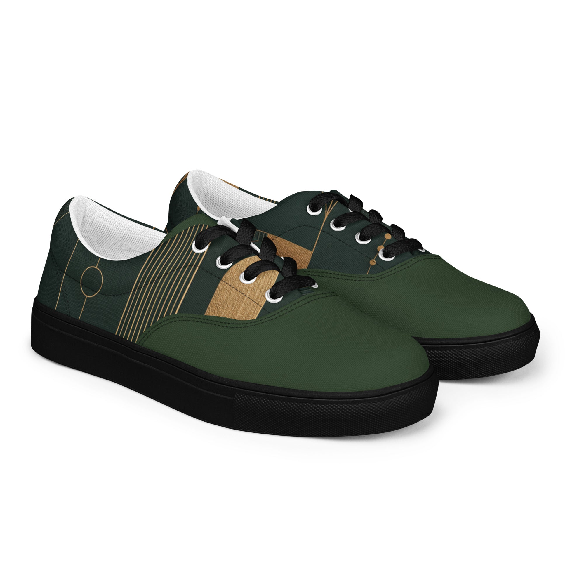 The Forge Vanguard Low-Top | Forest Technical Canvas Sneaker