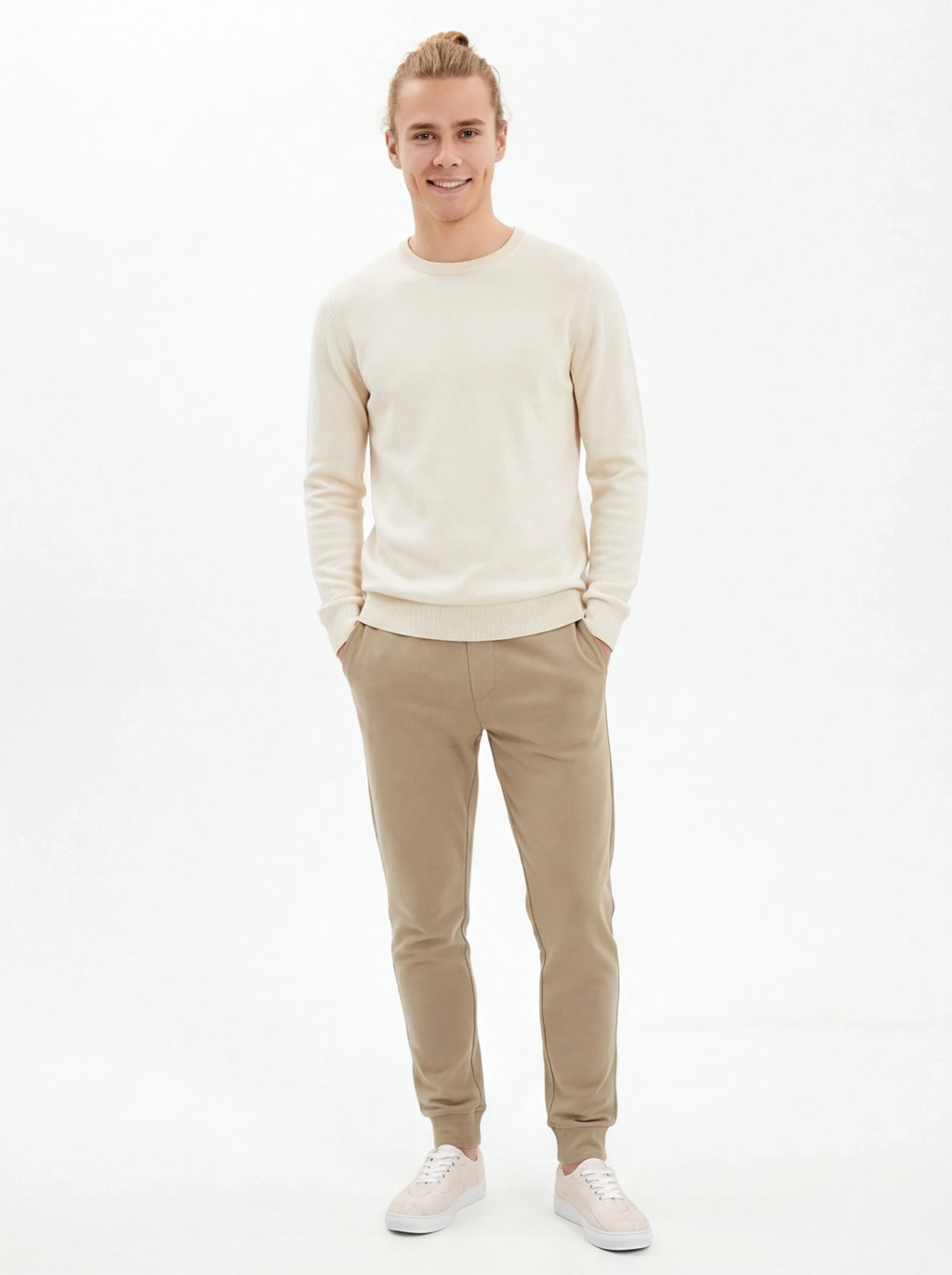 The Forge Schema Low-Top | Ivory Technical Canvas Sneaker