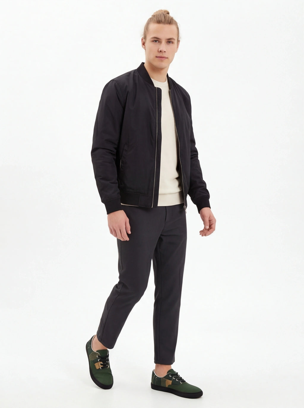 The Forge Vanguard Low-Top | Forest Technical Canvas Sneaker
