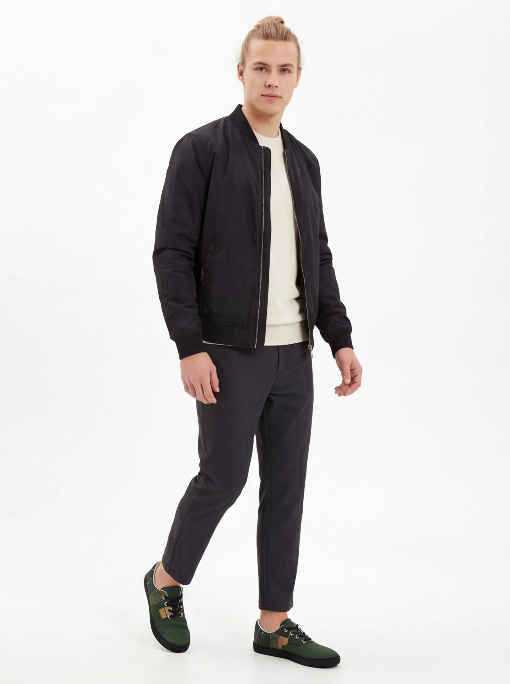 The Forge Vanguard Low-Top | Forest Technical Canvas Sneaker