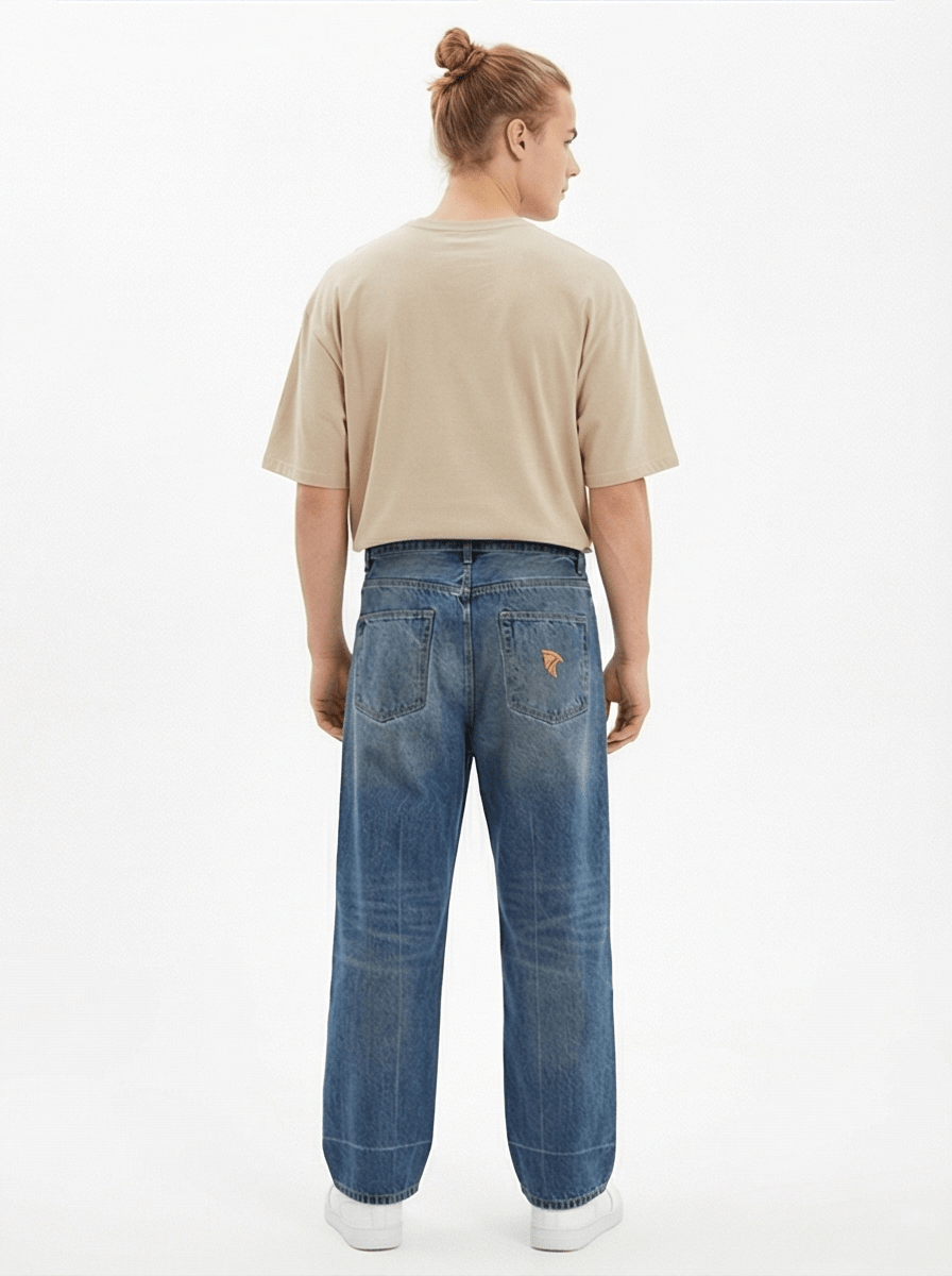 Forge Baggy Denim Jeans - Harlan Forge