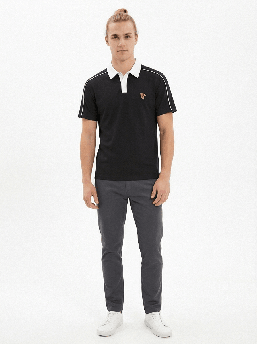 Forge Contrast Polo - Harlan Forge
