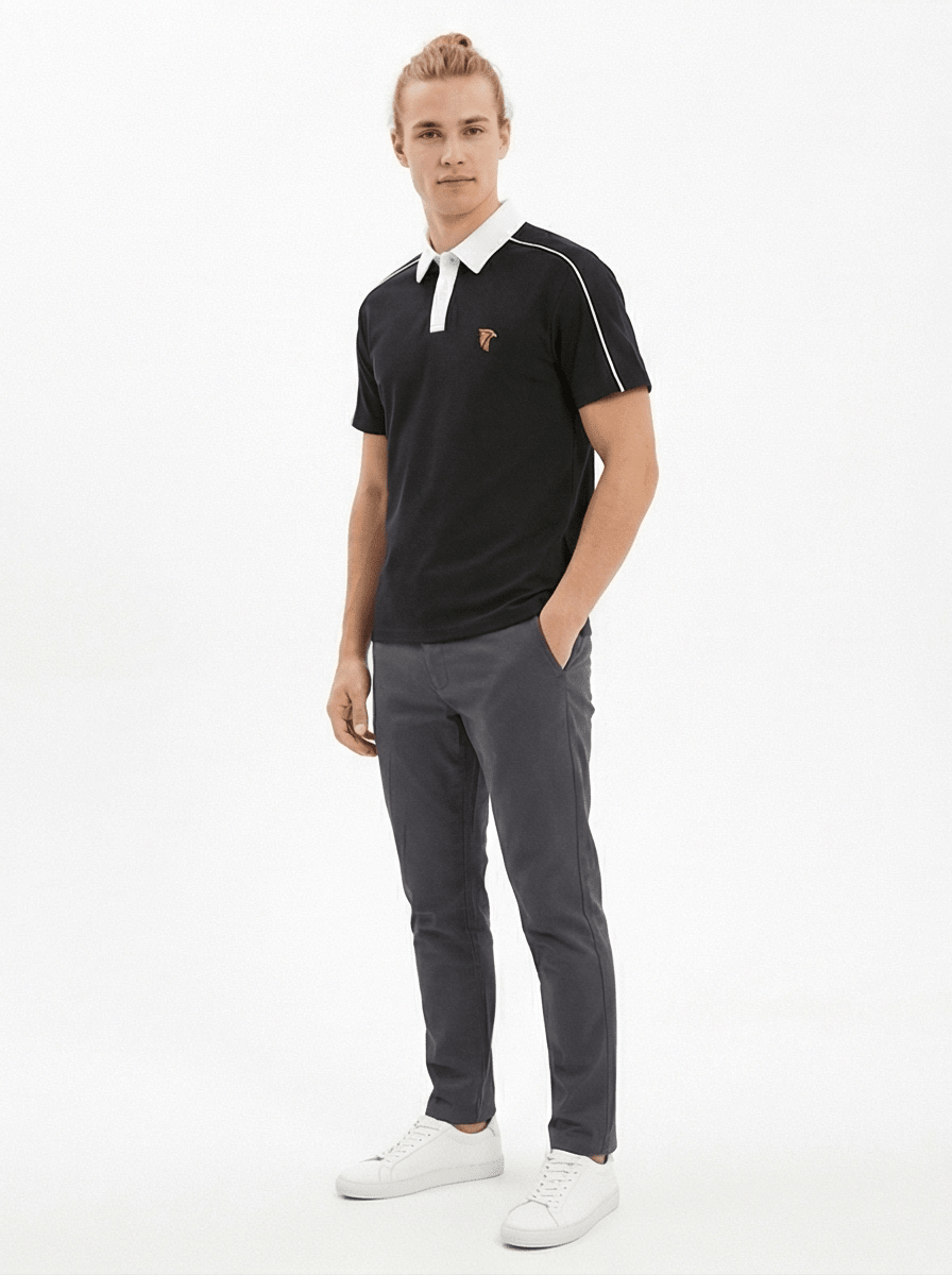 Forge Contrast Polo - Harlan Forge