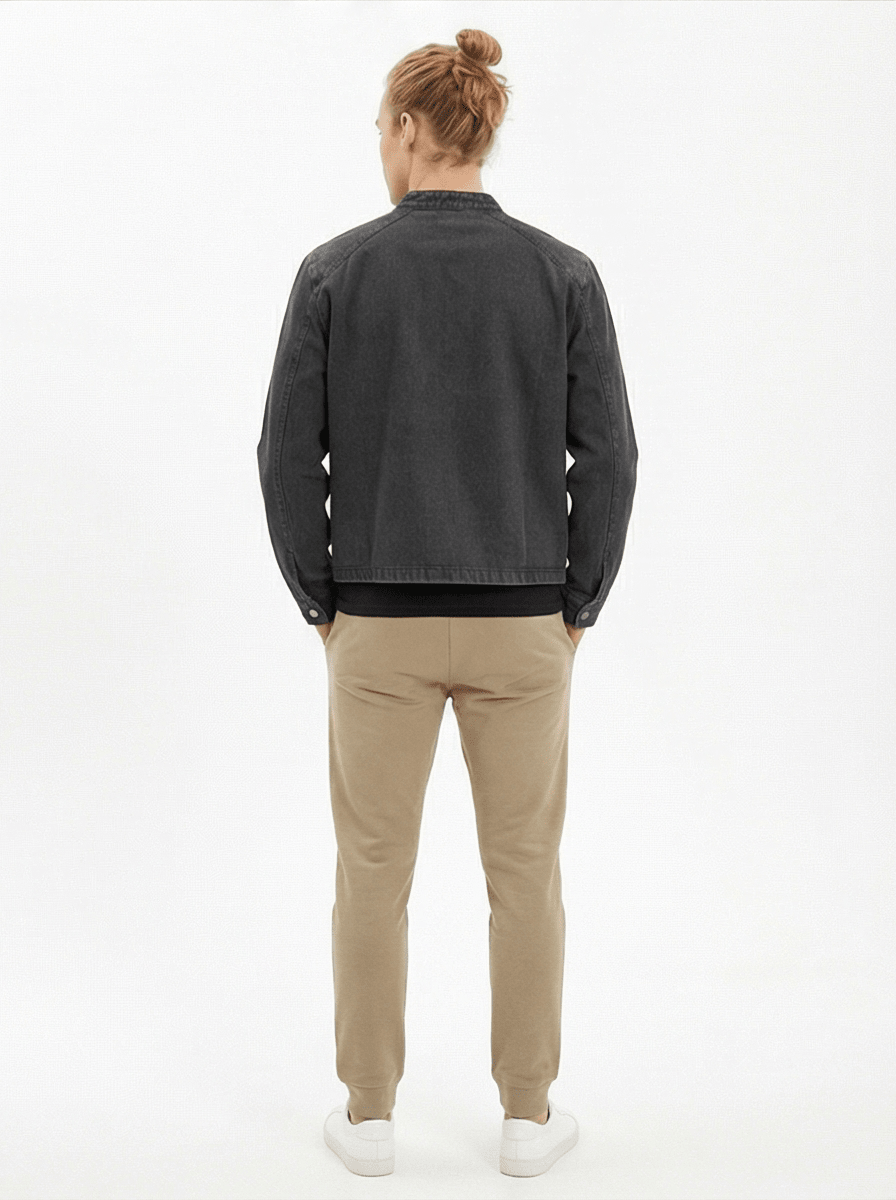 Forge Cropped Denim Jacket - Harlan Forge