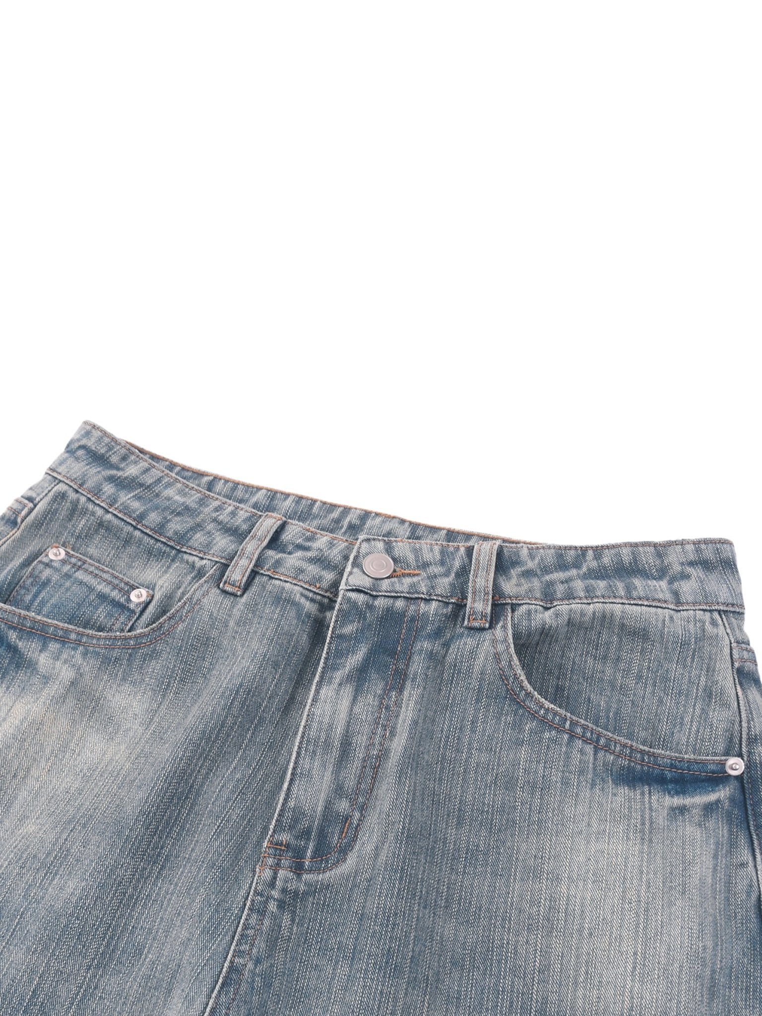 Forge Distressed Denim Jeans - Harlan Forge