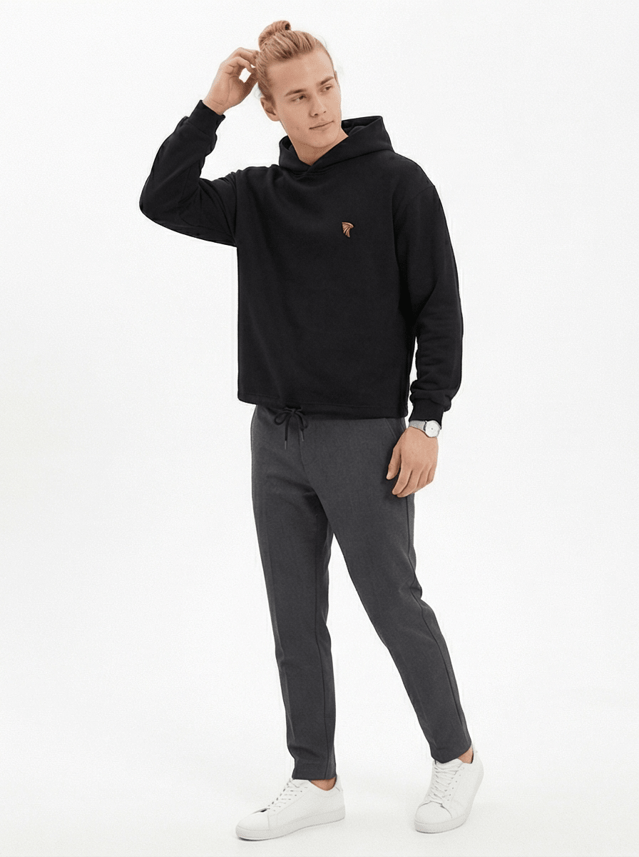 Forge Drawstring Hem Hoodie - Harlan Forge