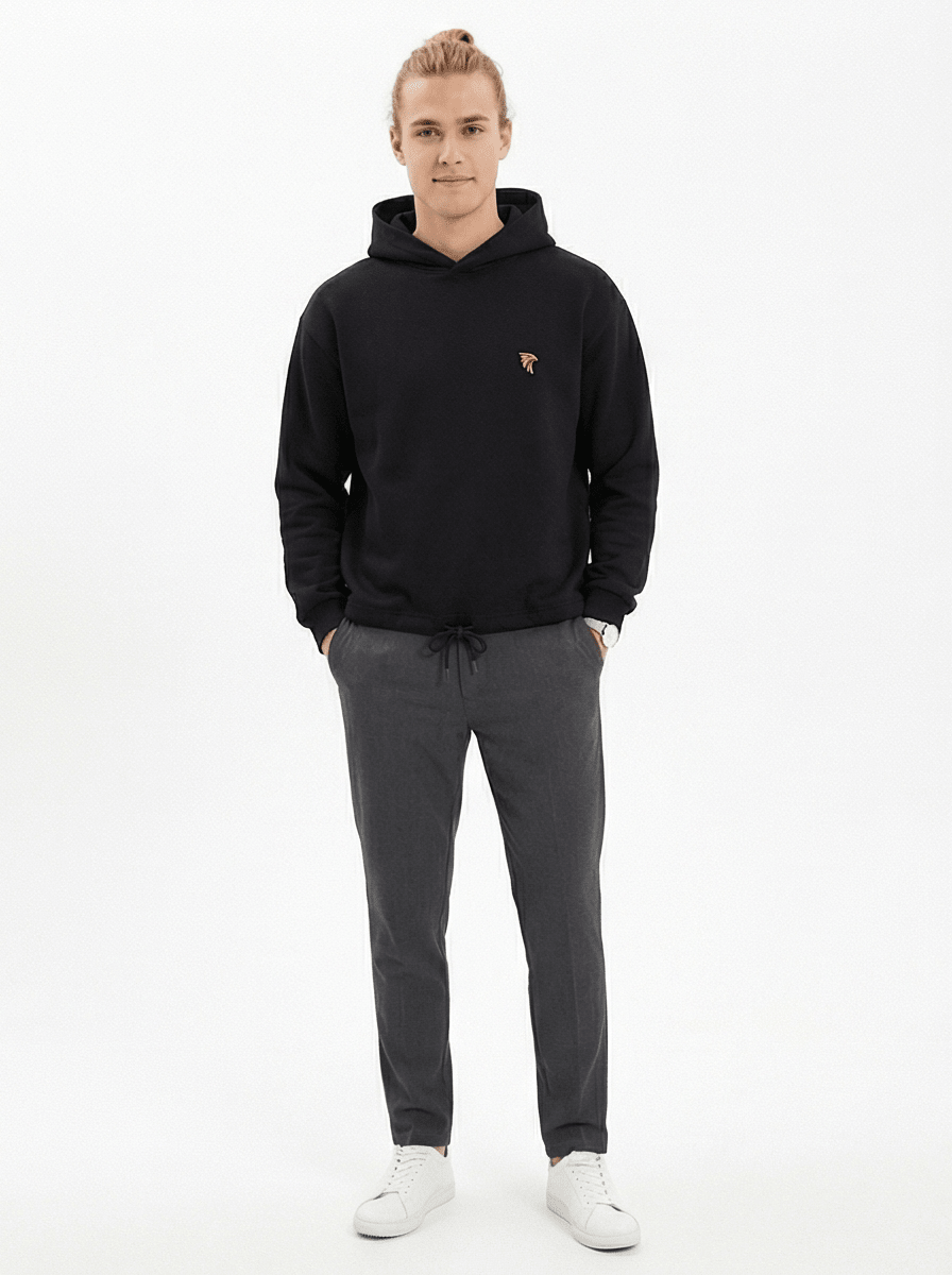 Forge Drawstring Hem Hoodie - Harlan Forge