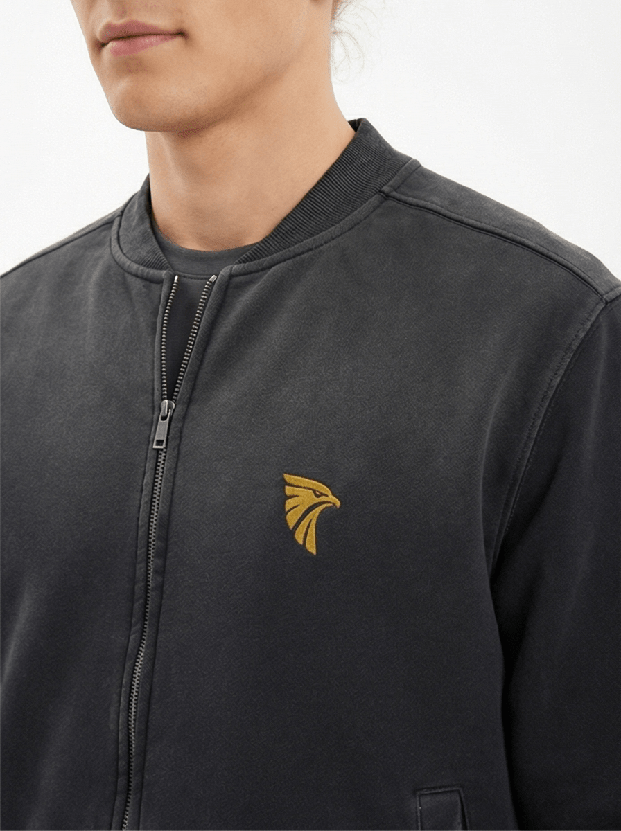 Forge Fade Baseball Jacket - Harlan Forge