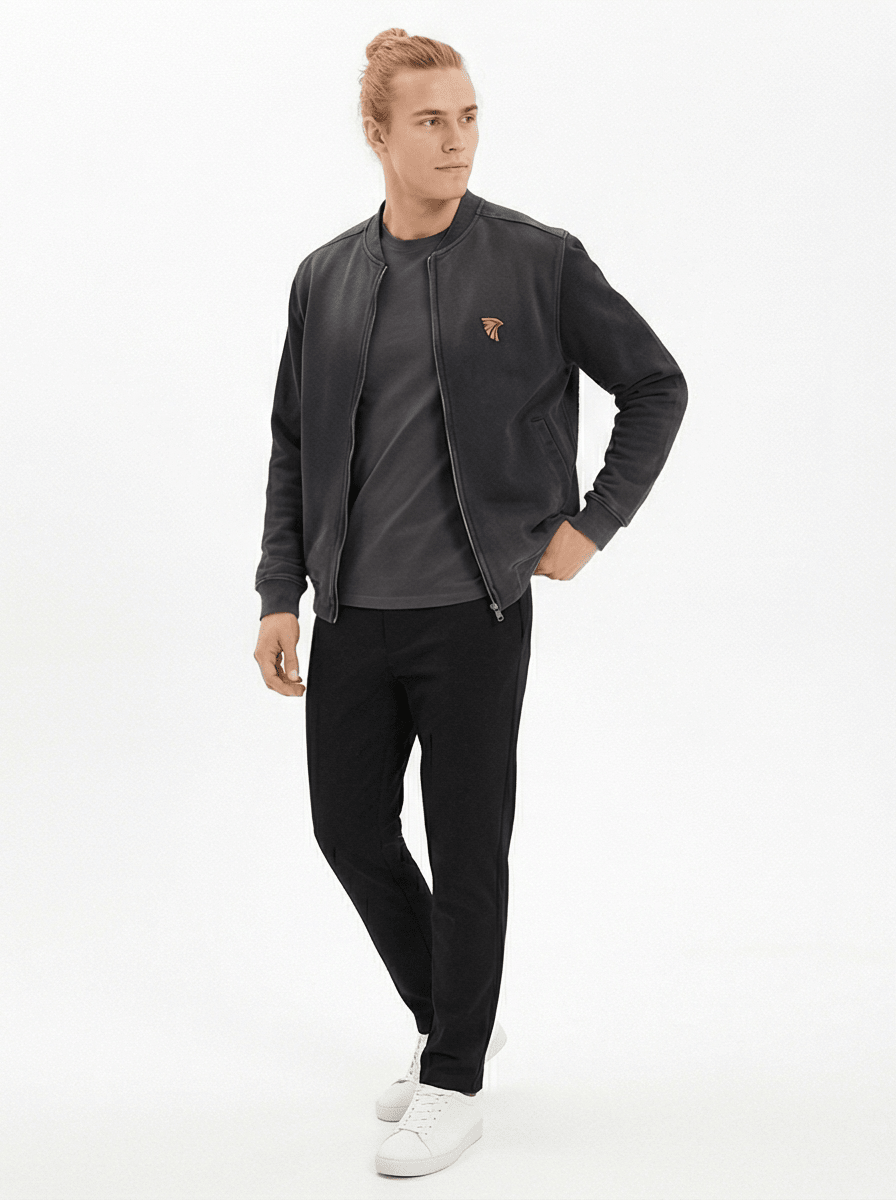 Forge Fade Baseball Jacket - Harlan Forge
