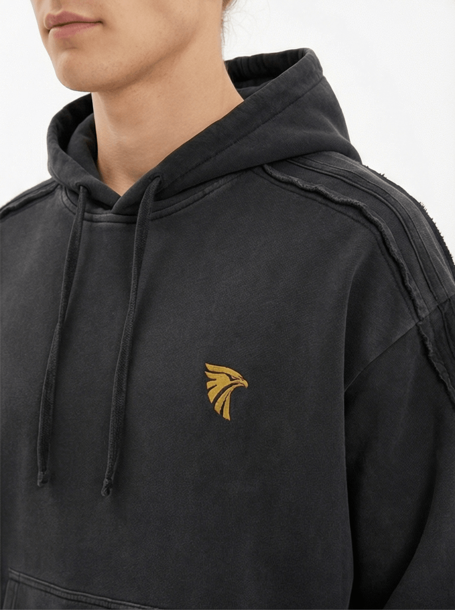 Forge Raw Edge Hoodie - Harlan Forge