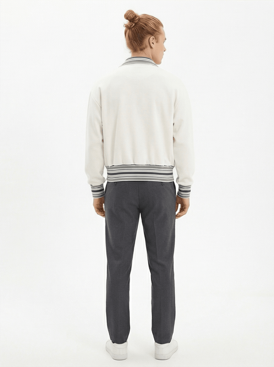 Forge Rib Collar Zip Jacket - Harlan Forge