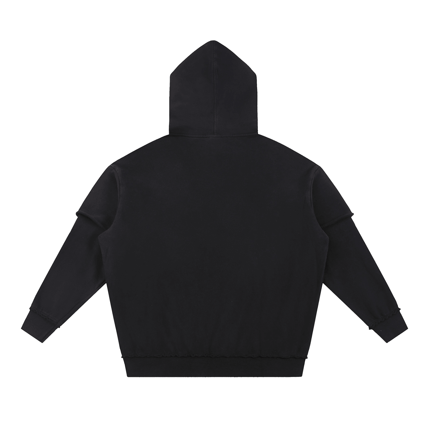 Forge Snow Washed Layered Hoodie - Harlan Forge