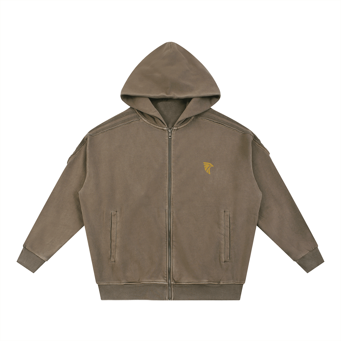 Forge Snow Washed Zip Hoodie - Harlan Forge