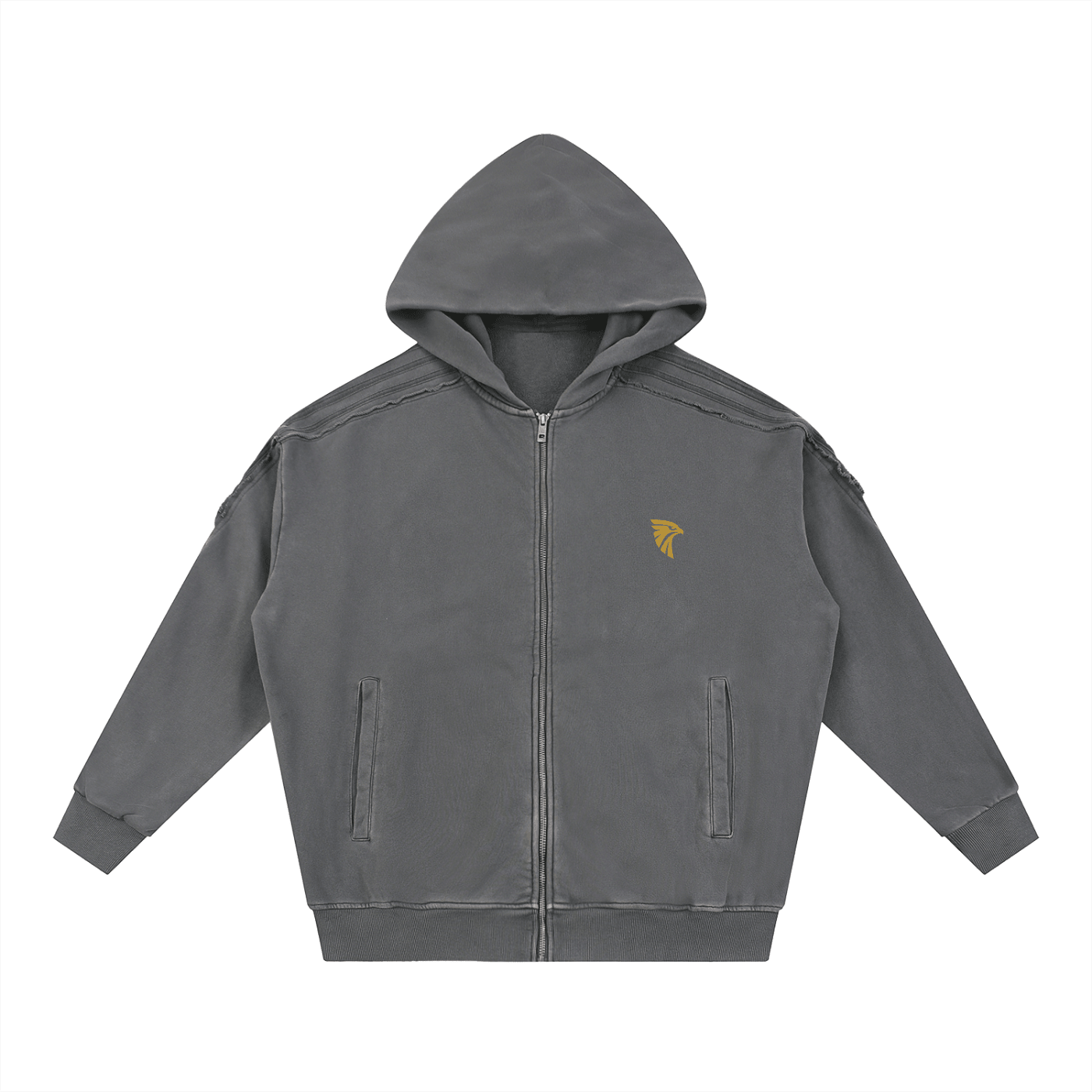 Forge Snow Washed Zip Hoodie - Harlan Forge