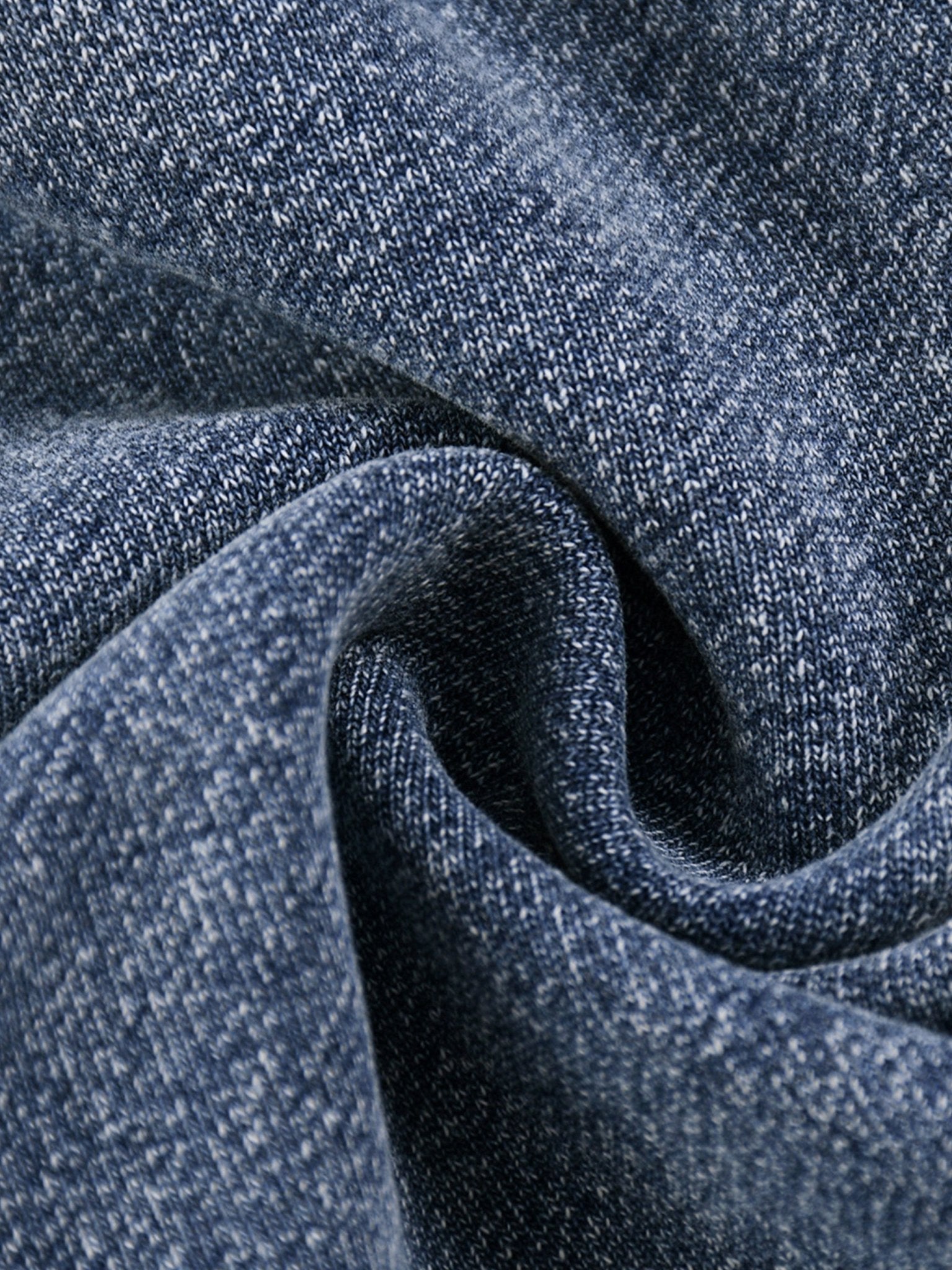 Forge Snow Washed Zip Hoodie (Blue) - Harlan Forge