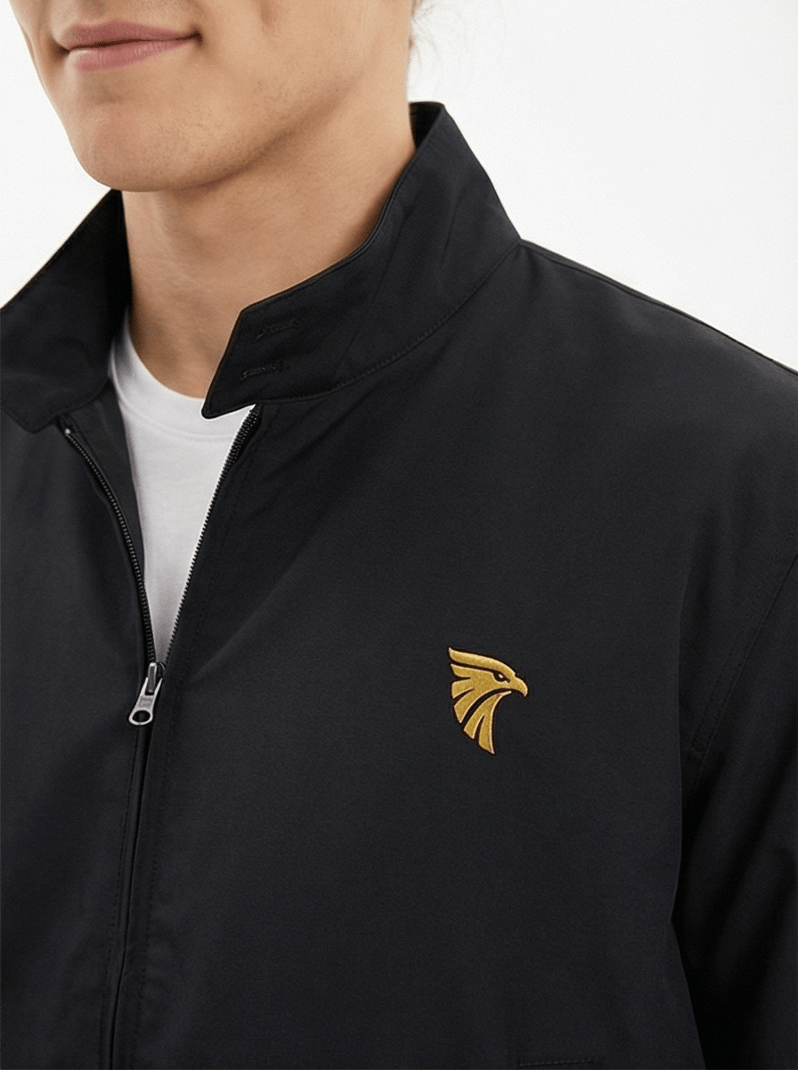 Forge Stand Collar Bomber Jacket - Harlan Forge