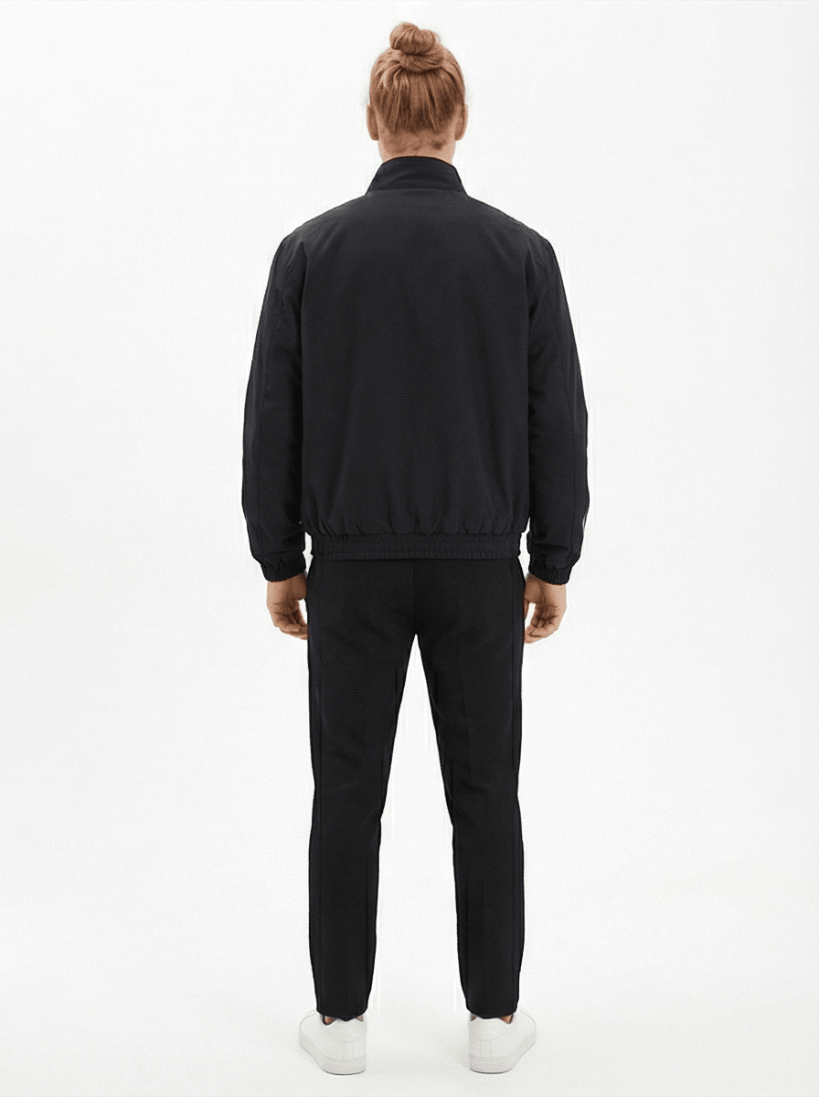 Forge Stand Collar Bomber Jacket - Harlan Forge