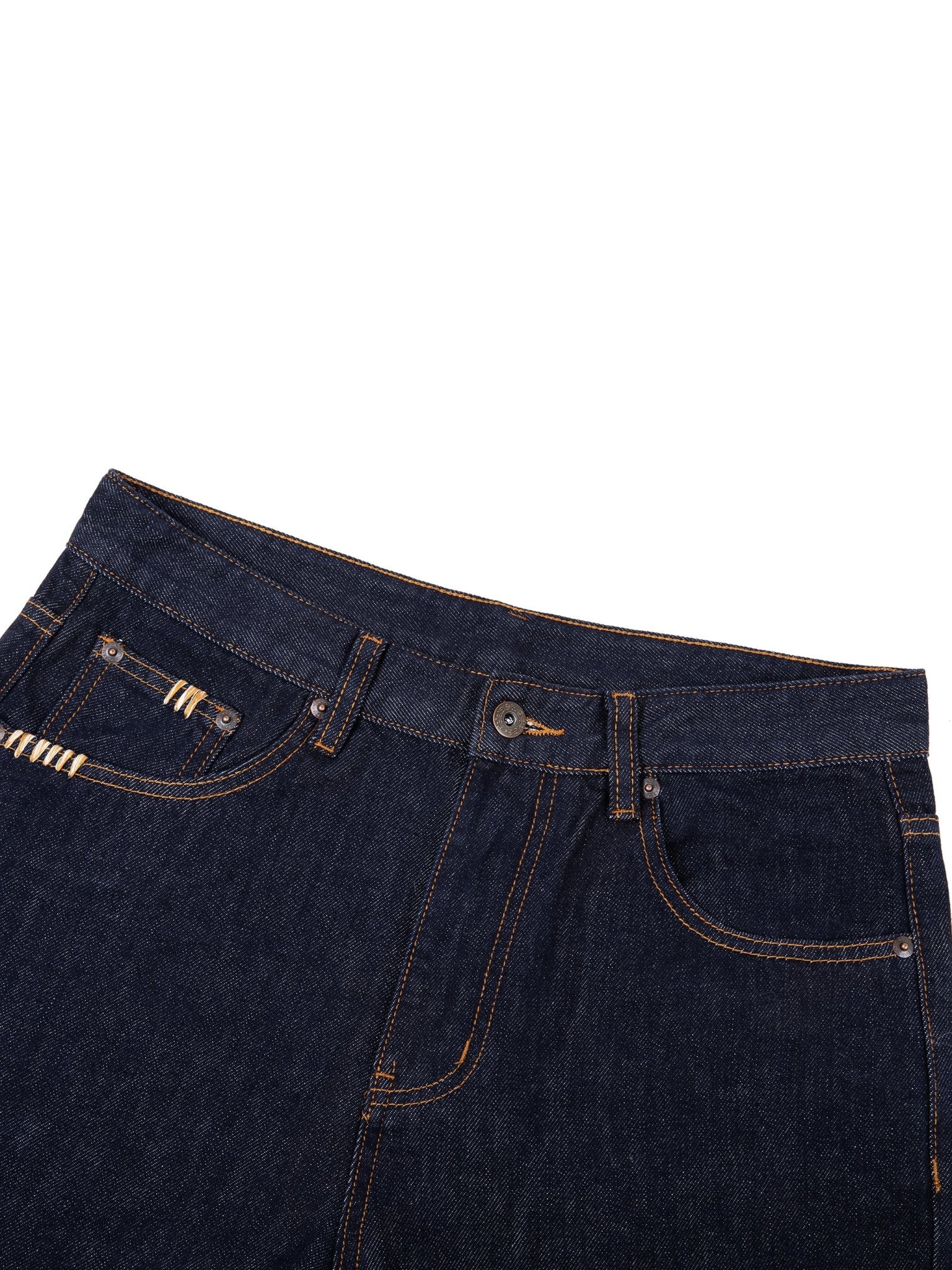 Forge Straight Denim Jeans - Harlan Forge