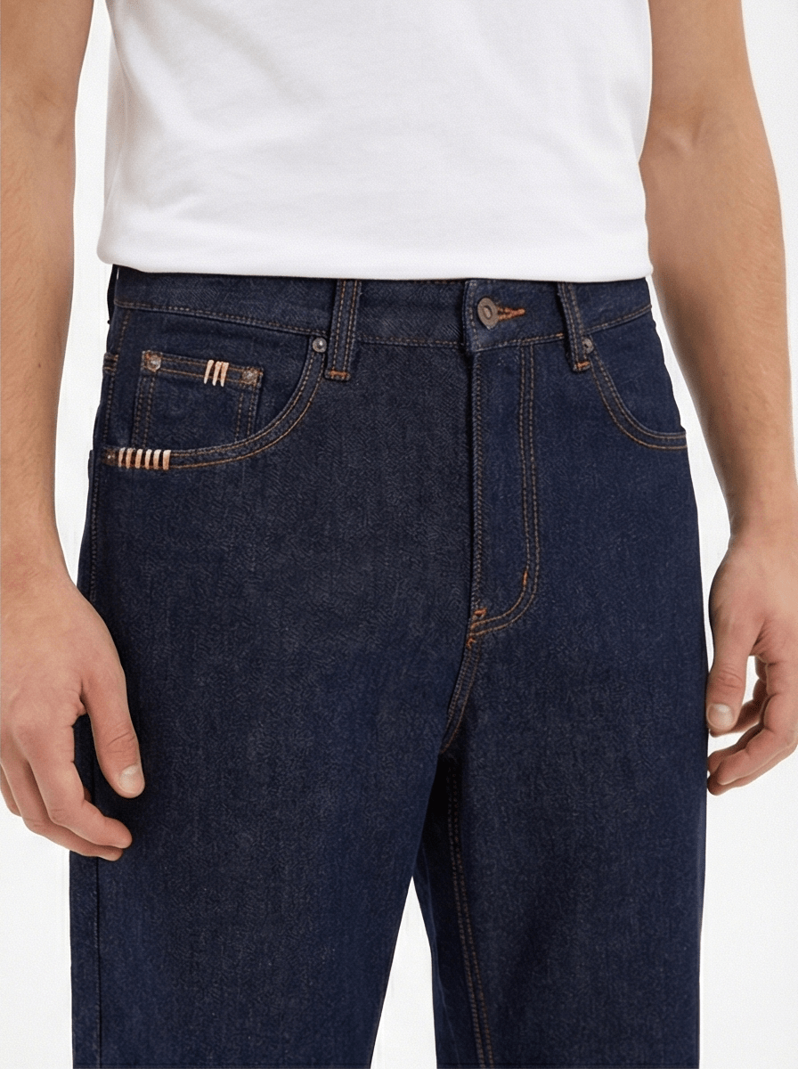 Forge Straight Denim Jeans - Harlan Forge