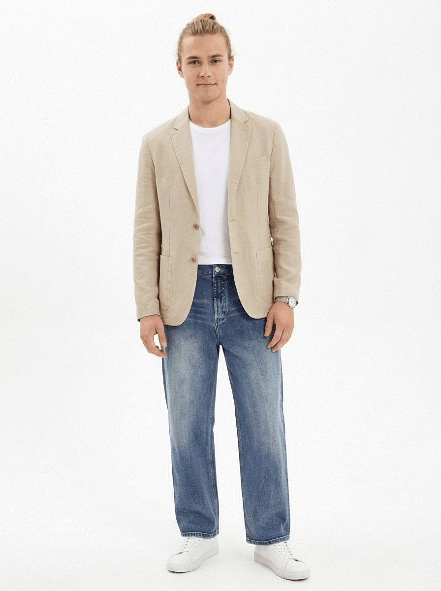 Forge Sun Fade Denim Jeans - Harlan Forge