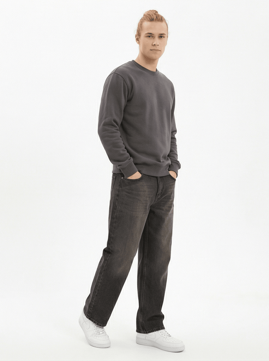 Forge Washed Denim Jeans - Harlan Forge