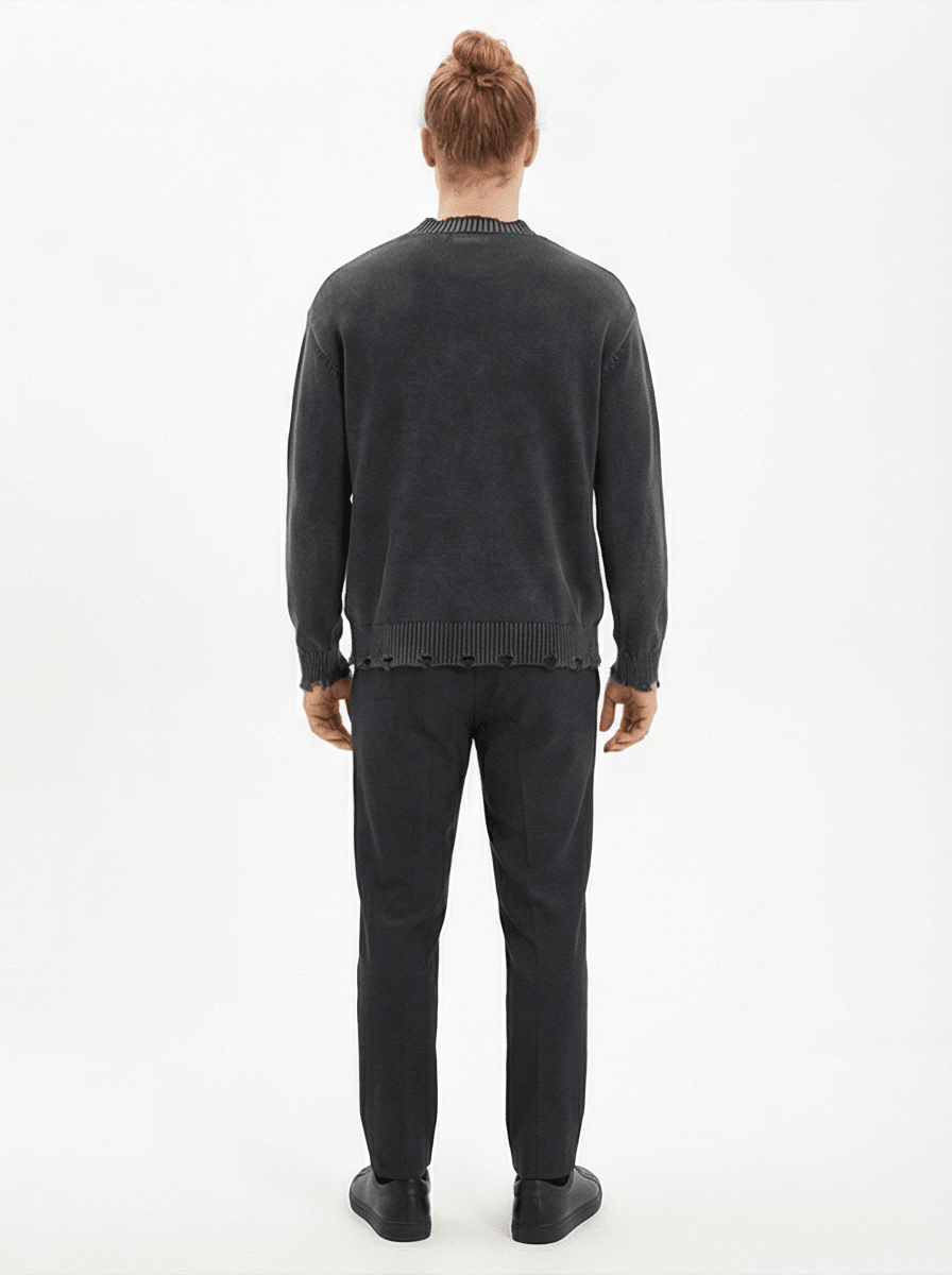 Forge Washed Knit Sweater - Harlan Forge