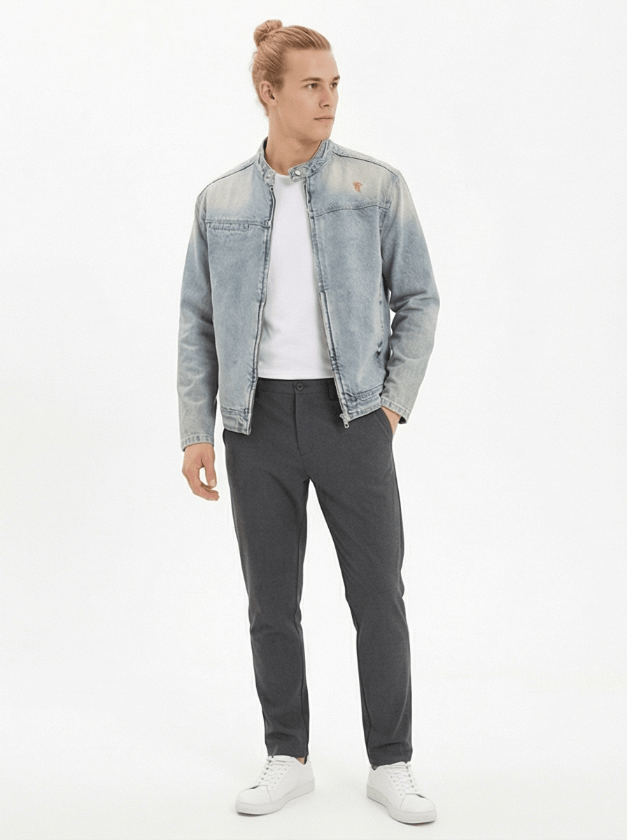 Forge Zip Denim Jacket - Harlan Forge