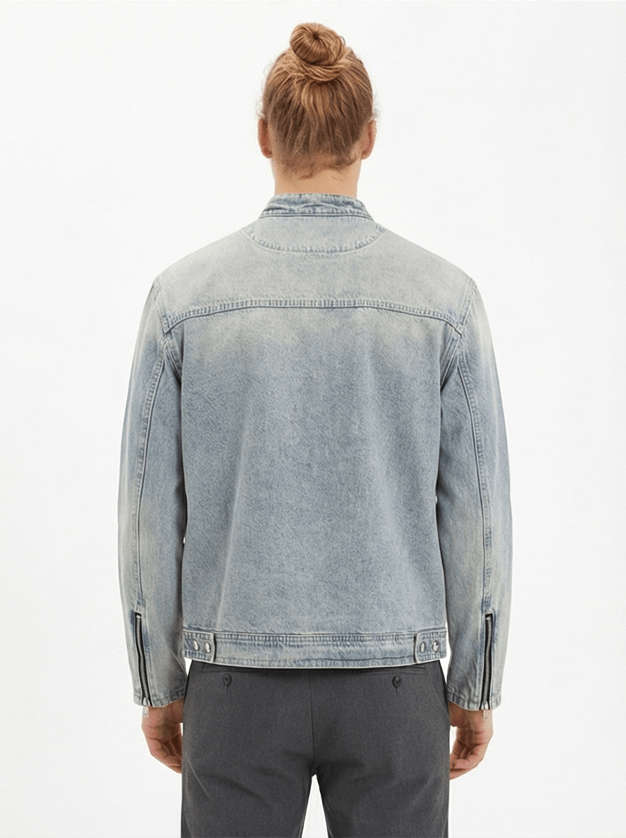 Forge Zip Denim Jacket - Harlan Forge