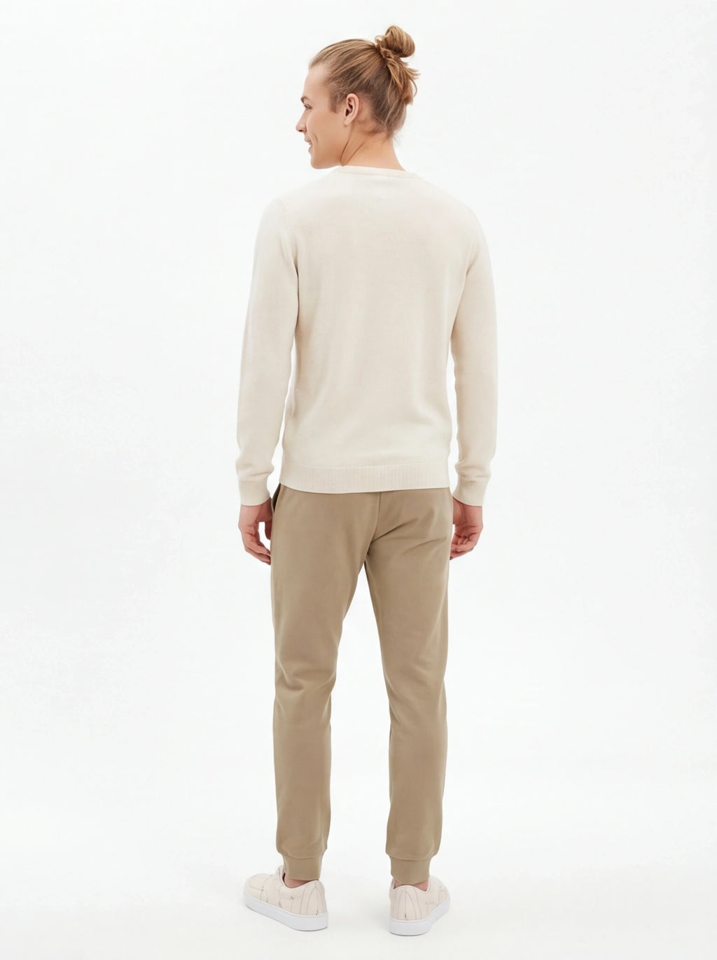 The Forge Schema Low-Top | Ivory Technical Canvas Sneaker
