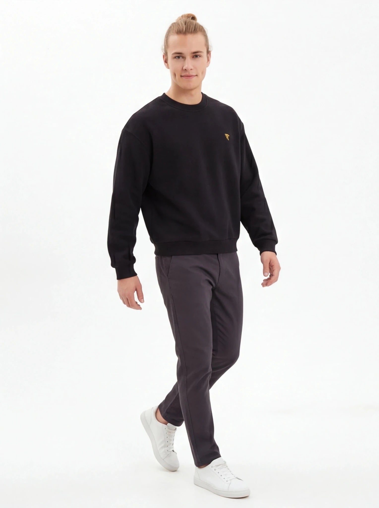 The Forge Boxy Crewneck | 345 GSM Structural Fleece - Harlan Forge
