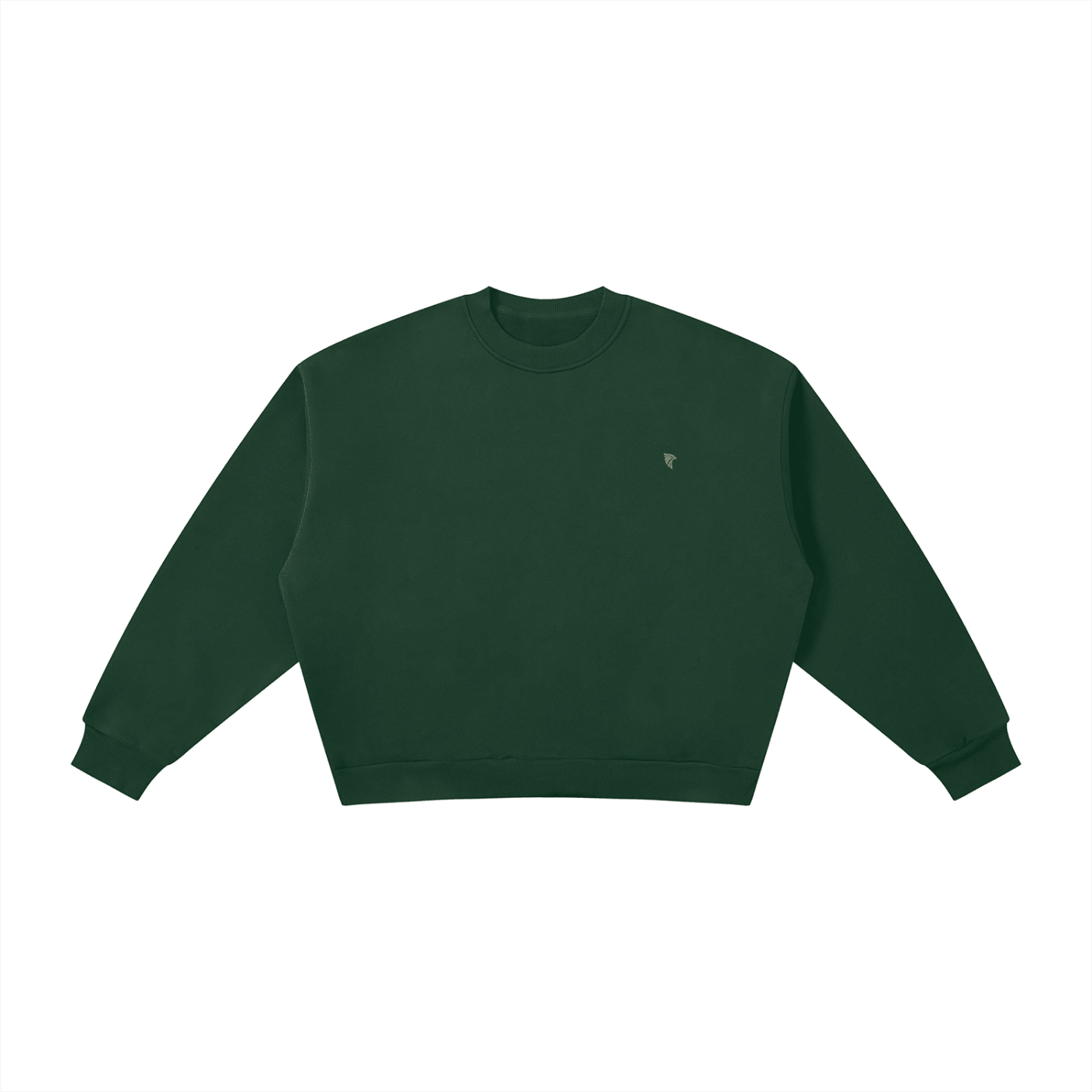 The Forge Boxy Crewneck | 345 GSM Structural Fleece - Harlan Forge