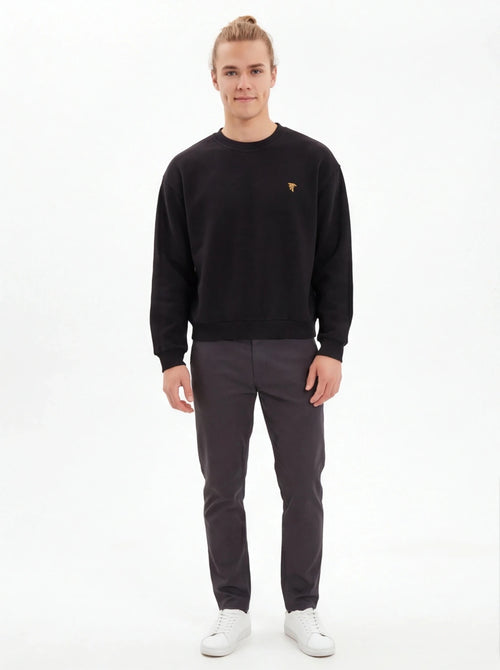 The Forge Boxy Crewneck | 345 GSM Structural Fleece - Harlan Forge
