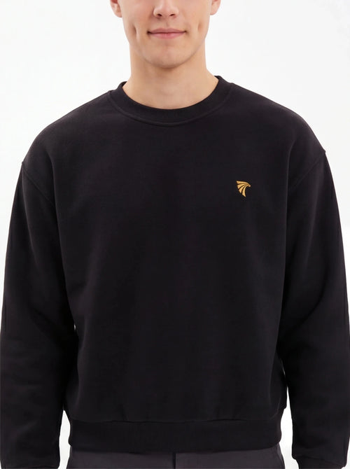 The Forge Boxy Crewneck | 345 GSM Structural Fleece - Harlan Forge
