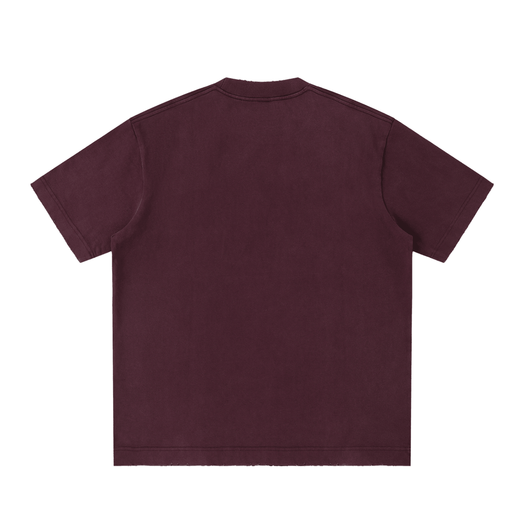 The Forge Industrial Frayed Tee | 430 GSM Extreme Heavyweight - Harlan Forge