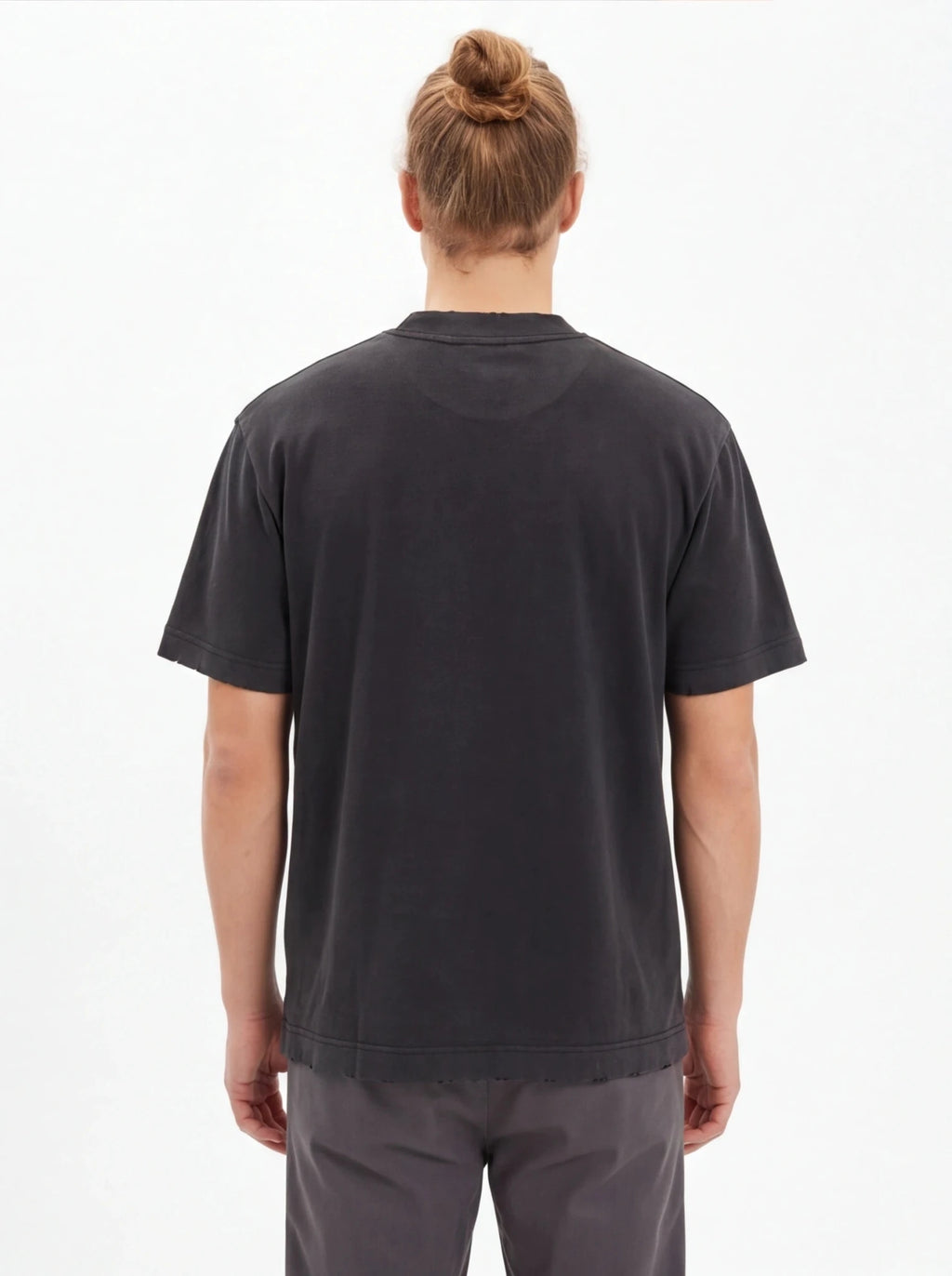 The Forge Industrial Frayed Tee | 430 GSM Extreme Heavyweight - Harlan Forge