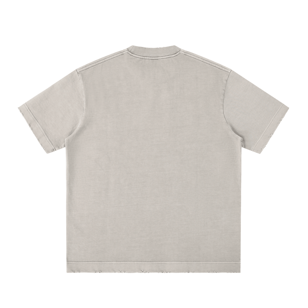 The Forge Industrial Frayed Tee | 430 GSM Extreme Heavyweight - Harlan Forge