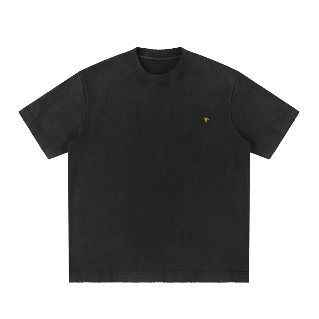 The Forge Industrial Frayed Tee | 430 GSM Extreme Heavyweight - Harlan Forge