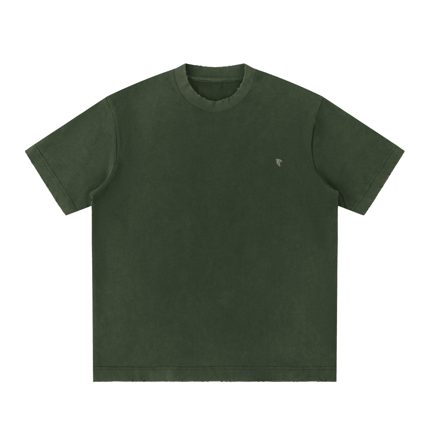 The Forge Industrial Frayed Tee | 430 GSM Extreme Heavyweight - Harlan Forge