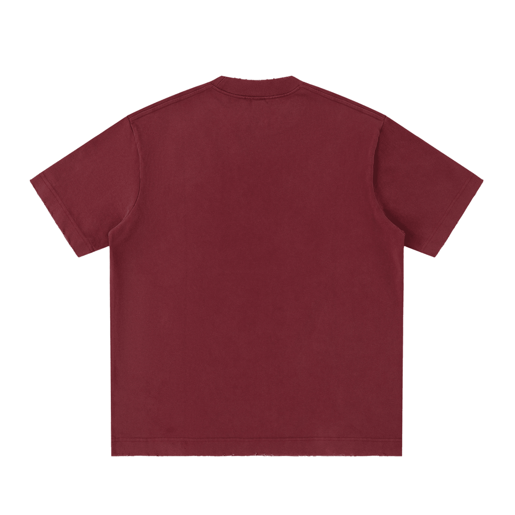 The Forge Industrial Frayed Tee | 430 GSM Extreme Heavyweight - Harlan Forge