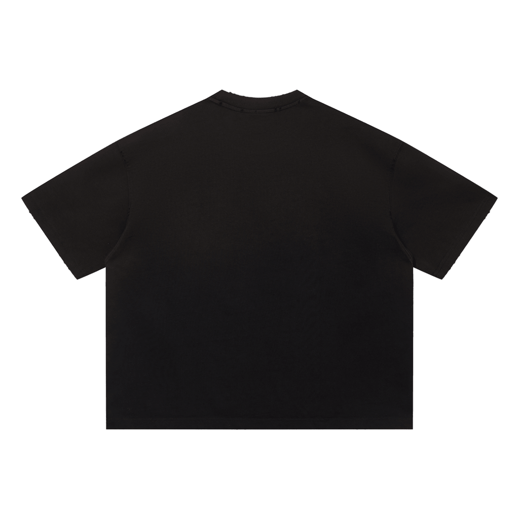 The Forge Sun - Fade Boxy Tee | 350 GSM Heavyweight Cotton - Harlan Forge