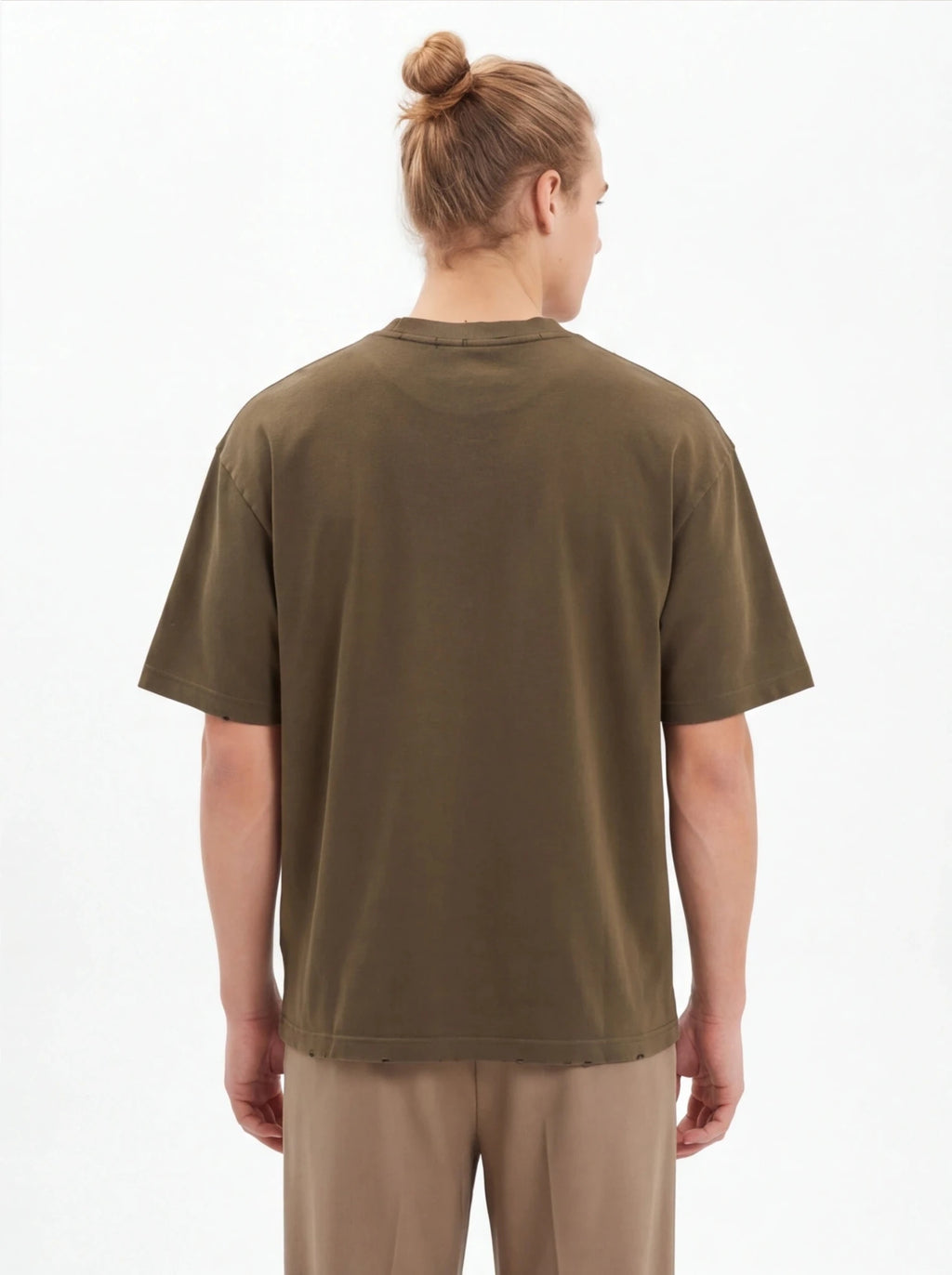 The Forge Sun - Fade Boxy Tee | 350 GSM Heavyweight Cotton - Harlan Forge