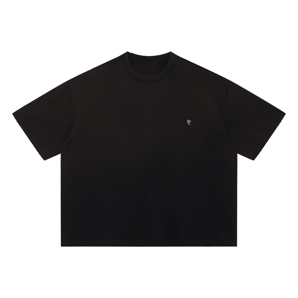 The Forge Sun - Fade Boxy Tee | 350 GSM Heavyweight Cotton - Harlan Forge
