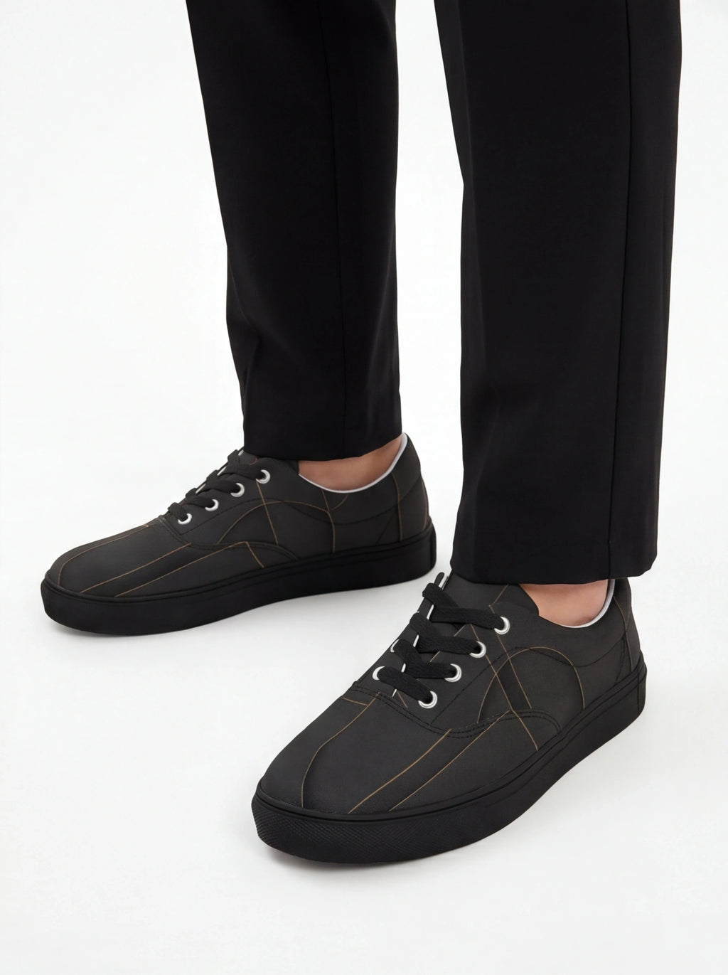 The Forge Linear Low-Top | Technical Canvas Sneaker
