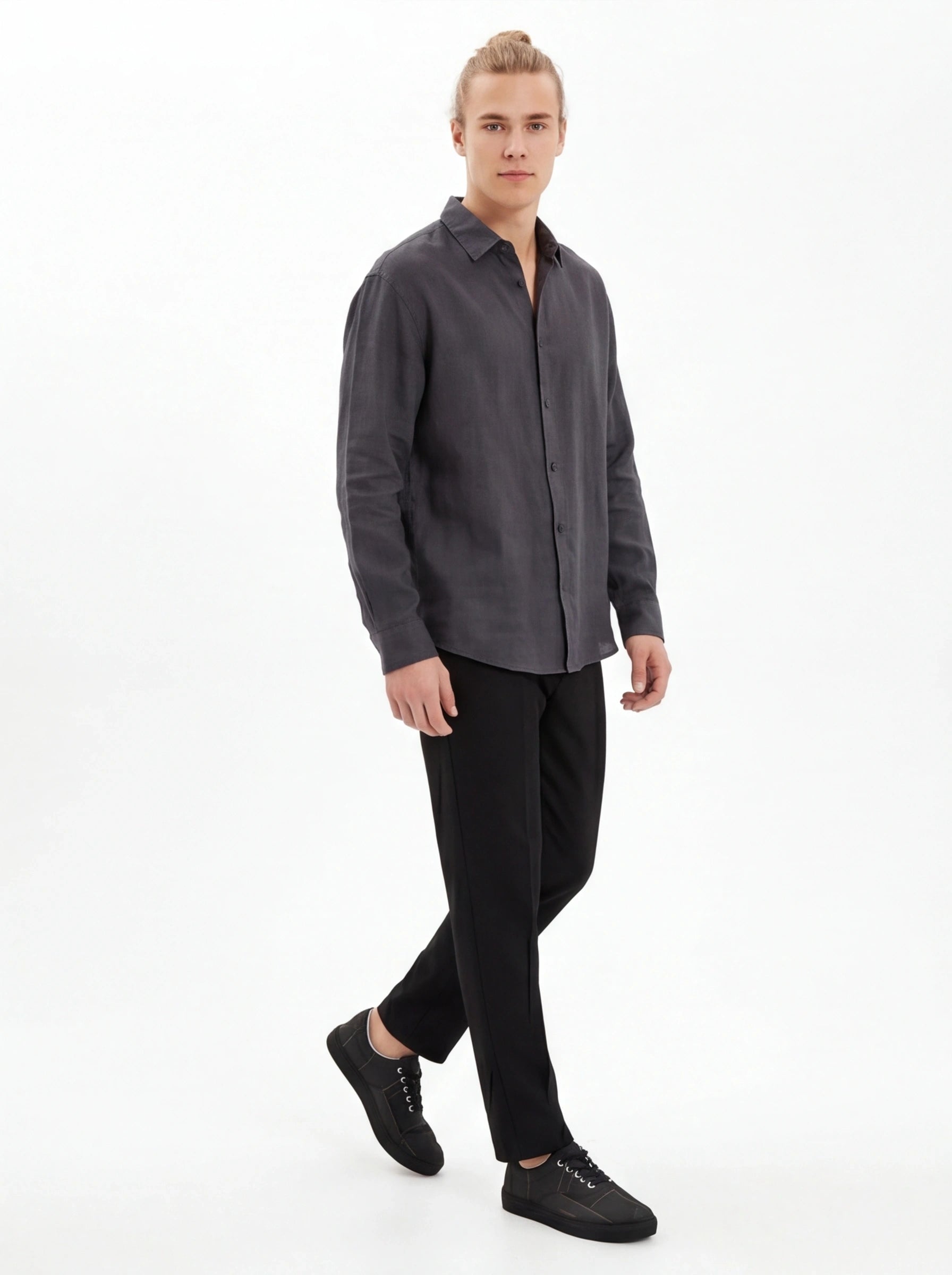 The Forge Linear Low-Top | Technical Canvas Sneaker